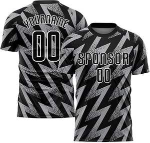 ชุดเสื้อฟุตบอลแบบระเหิดชื่อและหมายเลขชุดทีมกีฬาผลิตตามสั่ง - Product Image 4