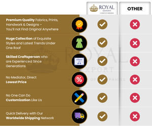 Colección de trajes Georgette Salwar étnicos de calidad superior de diseño moderno Boda DE TRABAJO bordada de Royal Export - Product Image 6