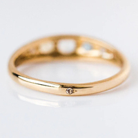 Elegantes neues Design Massiv gold Feine Schmuck ringe Damen Verlobung Diamantringe Mit Echten Edelsteinen Gold Mix Edelsteine Ring