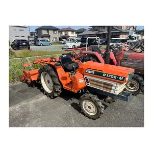 革命的な日本の農業農場ミニガーデントラクタートラクターミニ4x4kubota中古トラクター