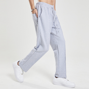 กางเกงวิ่งขาตรงผ้าแคนวาสบุขนแกะระบายอากาศได้ดีสำหรับผู้ชายฤดูใบไม้ร่วง - Product Image 6