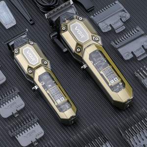 Tondeuse à Cheveux Professionnelle Rechargeable USB pour Hommes, Kit de Coiffure Sans Fil avec 10 Guides de Coupe pour Barbe et Moustache, Idéal pour les Voyages en Camping-Car - Product Image 4