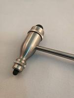Reflex Tromner Percussion Marteau pur en acier inoxydable neurologique avec poignée à pointe pointue avec étui Meilleur fournisseur au Pakistan