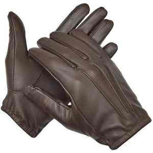 Gants longs en cuir de mouton véritable Lady Fashion Hiver-Saison Conduite et Fête Gants de plein air Importés - Product Image 2