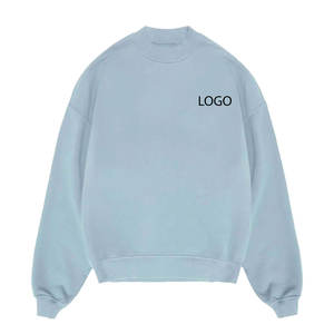 Sweat-shirts pour hommes en coton mélangé avec logo personnalisé, vente chaude, qualité supérieure, coupe ajustée, coton et polyester, respirant - Product Image 3