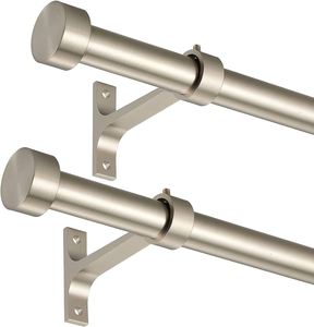 Boutons de tringles à rideaux de porte et de fenêtre de haute qualité pour la décoration de la maison et du bureau de l'exportateur indien au meilleur prix - Product Image 1