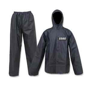 Chaqueta impermeable ligera GAA para entrenamiento de equipo con forro transpirable impermeable y capucha con cremallera OEM MOQ Pakistán - Product Image 3