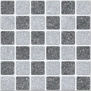 Model 6033 Grey Ceramic Parking Tile with Rustic Finish 400 x 400 mm Thickness - 12 mm for Exterior Area by NOVAC CERAMIC