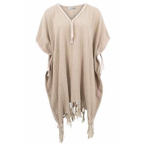 Robe poncho douce et confortable à manches larges, idéale pour la superposition, tenue décontractée élégante, adaptée à un usage quotidien partout - Product Image 6