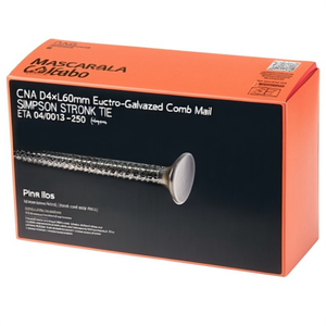 Clavo Electrochapado CNA D4xL60mm SIMPSON STRONG TIE ETA 04/0013-250 Tamaño del Paquete - Product Image 3