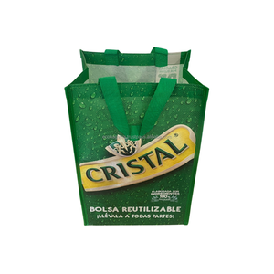 Custom Printed High Quality Waterproof RPET Laminated Grocery <b>Shopping</b> <b>Tote</b> <b>Bag</b> Export Standard - Product Image 5