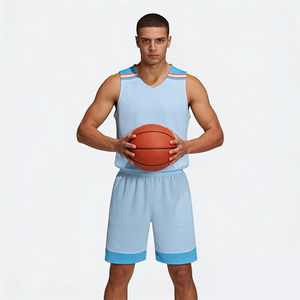 Ensemble d'uniformes de basketball personnalisables OEM, durables, à séchage rapide, avec impression de nom et numéro, pour l'entraînement et la compétition des équipes adultes - Product Image 4