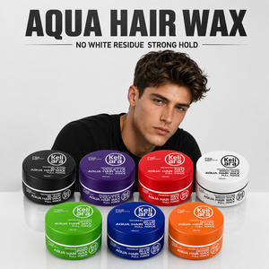 Cera para el Cabello Roja Aqua 150ml, Fijación Fuerte a Base de Agua, Pomada Texturizante para Peinar, Máximo Control, Acabado Brillante, Fácil de Lavar, Venta al Por Mayor - Product Image 2