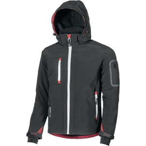 Metropolis Size L Softshell Jacket in Black/Carbon Elegant <b>Raincoat</b> - Product Image 2