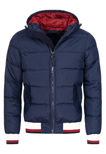 New Arrived Shinny Polyester Material Lightweight Breathable Winter Hooded Puffer Jacket Unisex Warm Zipper Closure Front Casual - Product Image 6