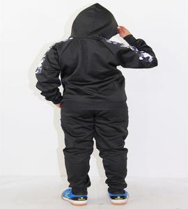 Sudadera con capucha de chándal para correr al aire libre para niños de Otoño de lana de algodón personalizada para niños - Product Image 4