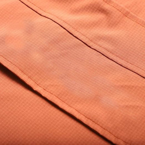 Oversize Orange Ski Hoodie Men Waterproof Windproof Breathable Snow Jacket Customized Zip Pockets Lift Pass Pocket - Product Image 5