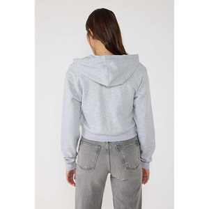 Sudadera Corta con Cierre, 100% Algodón, Cuello Redondo, Manga Regular - Product Image 5