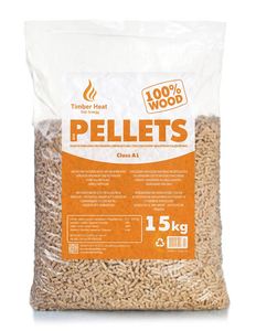 Fournisseur en gros de granulés de bois de haute qualité, forme bâton, 0,6 % de cendres, 4800 J de calories, densité 1,2 g/cm³, diamètre 6-8 mm, longueur 20-55 mm - Product Image 3