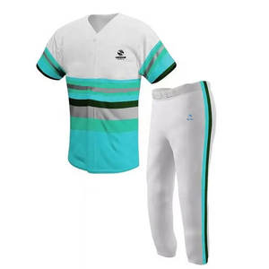 Ensemble d'uniformes de baseball de meilleure qualité pour hommes Nouvel uniforme de baseball de sport sur mesure Ensemble d'uniformes de baseball imprimés - Product Image 5