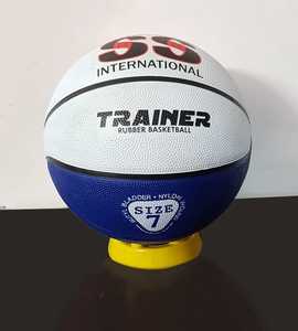 Fast Selling Basketball Official Size Premium Rubber Cover Extra Strong Grip And High Bounce Ideal For <b>Indoor</b> Outdoor - Product Image 1