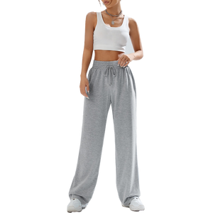 Pantalon baggy surdimensionné pour femmes taille haute coupe ample Streetwear mode décontracté pantalon à jambes larges - Product Image 6