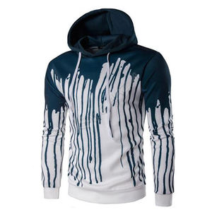 เสื้อสเวตเชิ้ตมีฮู้ดพิมพ์ลายซับลิเมชันเสื้อสวมหัวผ้าฟลีซโพลีเอสเตอร์พิมพ์ลายสดใส - Product Image 4