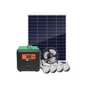 Nhỏ gọn năng lượng mặt trời hệ thống đèn 80 Wát đầy đủ năng lượng mặt trời hệ thống điện nhà Kit với DC TV và fan đối với trang chủ ở Châu Phi hoặc đảo - Product Image 2