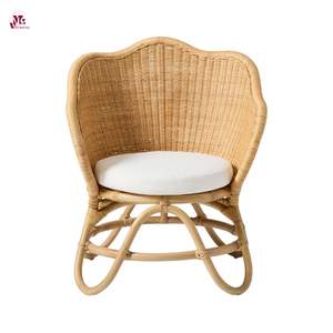 Silla de ratán para niños-Color natural en la habitación de sus pequeños para un asiento funcional y adorable para muebles para niños - Product Image 2