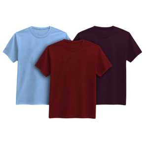 New Chất Lượng Cao Của Nam Giới Cộng Với Kích Thước Thân Thiện Với Môi Thoáng Khí 180G Bông Jersey Tùy Chỉnh Giản Dị Tee Áo Sơ Mi - Product Image 2