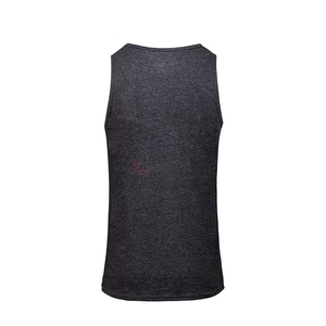 T-shirt d'entraînement sans manches pour hommes personnalisé High Stretch Quick Dry Muscle Gym Running Fitness Débardeurs Fabricant - Product Image 4