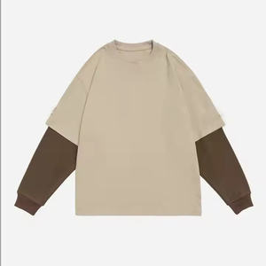 เสื้อยืดฮิปฮอปผู้ชายทรงปกติ พิมพ์โลโก้ได้ ผ้าโพลีเอสเตอร์/คอตตอน กันยับ แห้งเร็ว ระบายอากาศได้ดี - Product Image 3