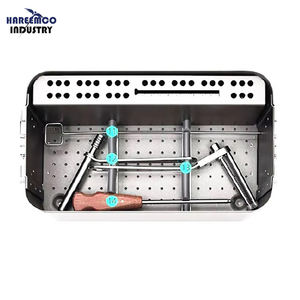 Juego de instrumentos de placa de costilla ortopédica, Kit de fijación de trauma de grado hospitalario, herramientas quirúrgicas de acero inoxidable, Manual certificado CCC, 9 Uds. - Product Image 2