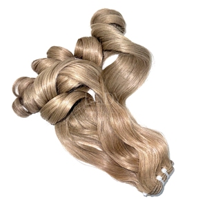 Bons produits de 100% Extensions de cheveux humains vietnamiens Bouncy Bundles de couleur personnalisés pour faire des perruques - Product Image 6