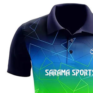 Personalizado al por mayor y sublimación de impresión Cricket Jersey 100% Poliéster Cricket Jersey Polos Cricket Jerseys - Product Image 6