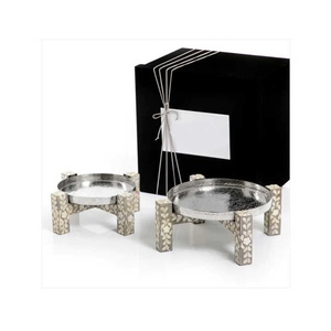 Soporte para Pastel Ecológico Personalizable con Elegante Diseño de Incrustaciones de Concha para Uso en Bodas, Hoteles y Fiestas de Ramadán - Product Image 2