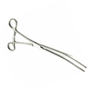 Instruments chirurgicaux vétérinaires, kit de suture, 16,5 cm, 22 cm, 25 cm, pinces à organes droites, courbes, manuelles, pour chirurgie vétérinaire - Product Image 5