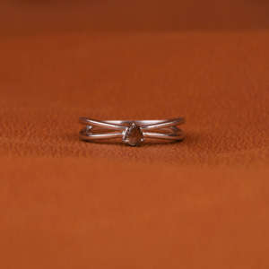 18KT Solid Gold Engagement <b>Ring</b> Natural Diamond Gold Plated Certified New Classic Trendy Style Natural Cut Engagement <b>Ring</b> - Product Image 1