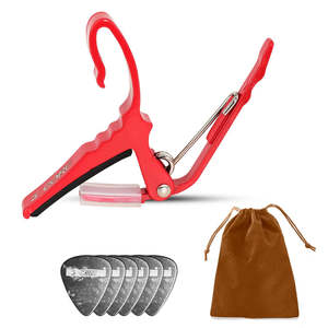 Capo de Guitarra de 5 Cuerdas de Cambio Rápido para Guitarra Acústica, Eléctrica, Banjo, Mandolina o Ukelele - Product Image 1