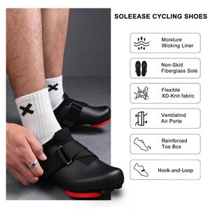 Chaussures de cyclisme d'intérieur pour hommes et femmes, compatibles avec <span class=keywords><strong>Peloton</strong></span>, pour vélo de route Delta, respirantes, confortables, durables, légères, antidérapantes - Product Image 5