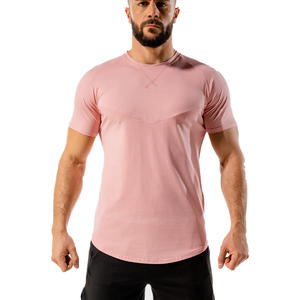 Vente chaude T-shirts Nouveau Design Casual Coton Hommes T-shirts Gym Fitness Chemises Fournisseur Pakistanais Noir Taille Personnalisée Polaire - Product Image 5