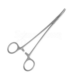 Pinzas Curvas Parcialmente Dentadas para Bebés, Herramienta Quirúrgica de Acero Inoxidable de 7 Pulgadas para un Control Fino - Product Image 2