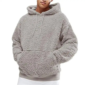 High Quality <b>Sherpa</b> <b>Hoodie</b> <b>Men</b> Premium Quality Winter Season Pullover Fabrics <b>Men's</b> <b>Hoodie</b> Breathable Heavyweight <b>Hoodie</b> - Product Image 1