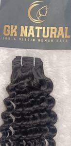 Extensiones de cabello Remy de donante único rizado birmano crudo para niñas y mujeres cabello humano indio de alta calidad - Product Image 4