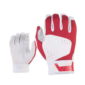 Venta al por mayor Guantes de bateo de béisbol acolchados de piel de cabra de cuero de bateo Super calidad Guantes de bateo de béisbol Guantes de bateo de los hombres - Product Image 3