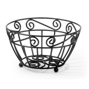 Cesta de fruta de Metal hecha a mano personalizada para cocina, comedor, recién llegado, soporte de fruta de mesa decorativo, descanso rápido decorativo - Product Image 2