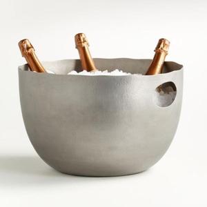 Refroidisseur de vin à champagne en acier inoxydable très isolé Seau à glace à bière avec impression de logo personnalisé Refroidisseur de vin fabriqué à la main étanche - Product Image 6