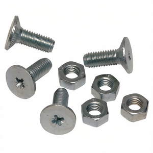 <b>Galvanized</b> Steel L40xW40xH20mm Slotted <b>Screws</b> for CAPITO Industrial Pins - Product Image 3
