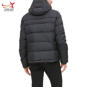 Veste matelassée d'hiver pour hommes de dernière qualité résistante à l'eau et col montant vêtements de gros décontractés - Product Image 6