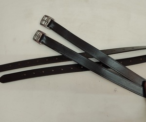 Étriers de cheval les plus vendus en cuir PVC, équipement équestre en acier inoxydable, fabrication OEM acceptée, fabricant d'équipements d'équitation, magasin d'équipements d'équitation de Kanpur - Product Image 3